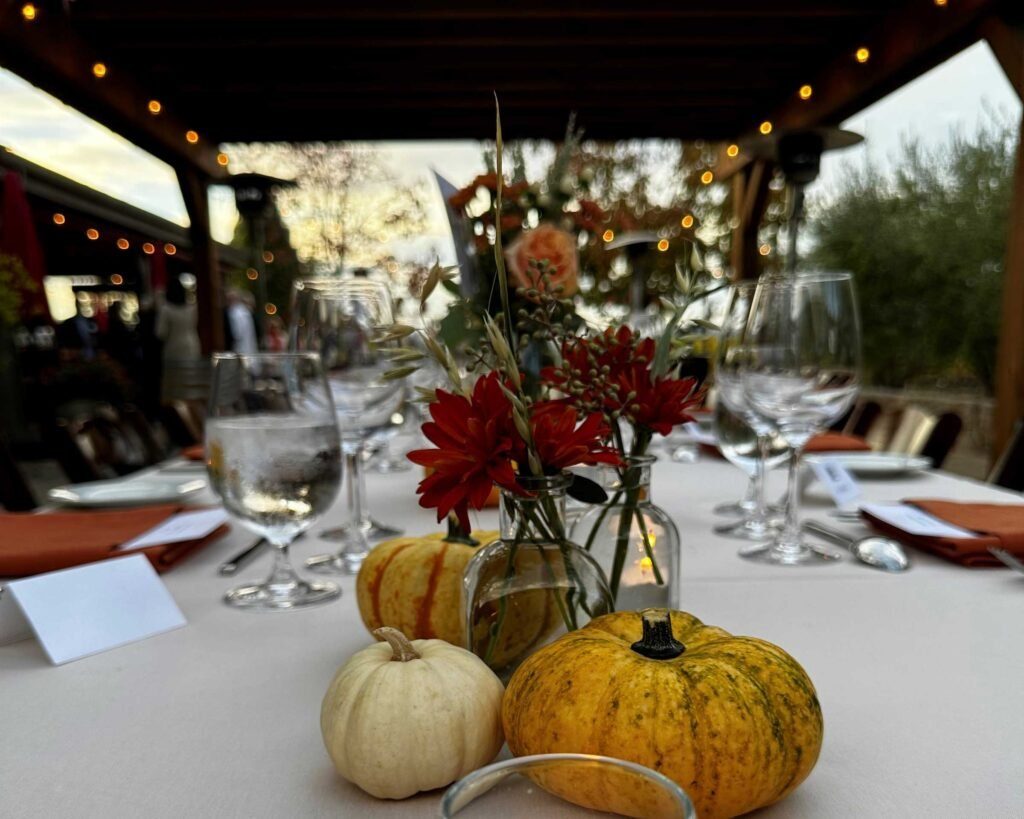 Harvest Dinner at Robert Biale Vineyards
