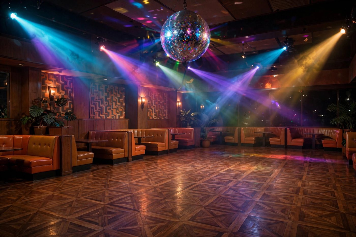 Dancing Under the Stars: 70's Disco Night at Yountville Community Center Plaza