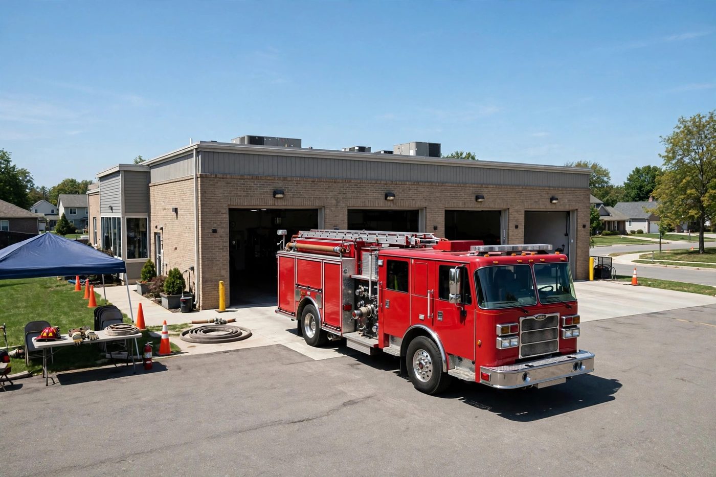 Napa Fire Department Fire and Life Safety Day at Fire Station #1