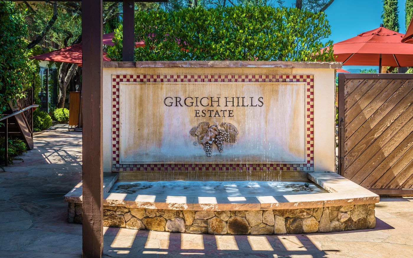 The Grgich Hills Estate winery in Rutherford, Napa Valley
