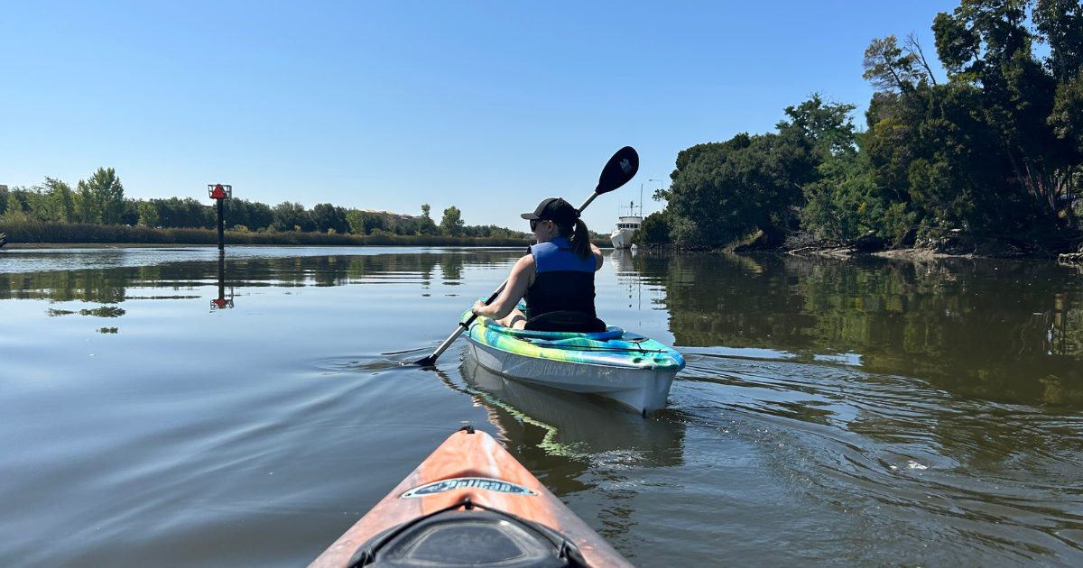 Paddling the Napa River with Napa Kayak