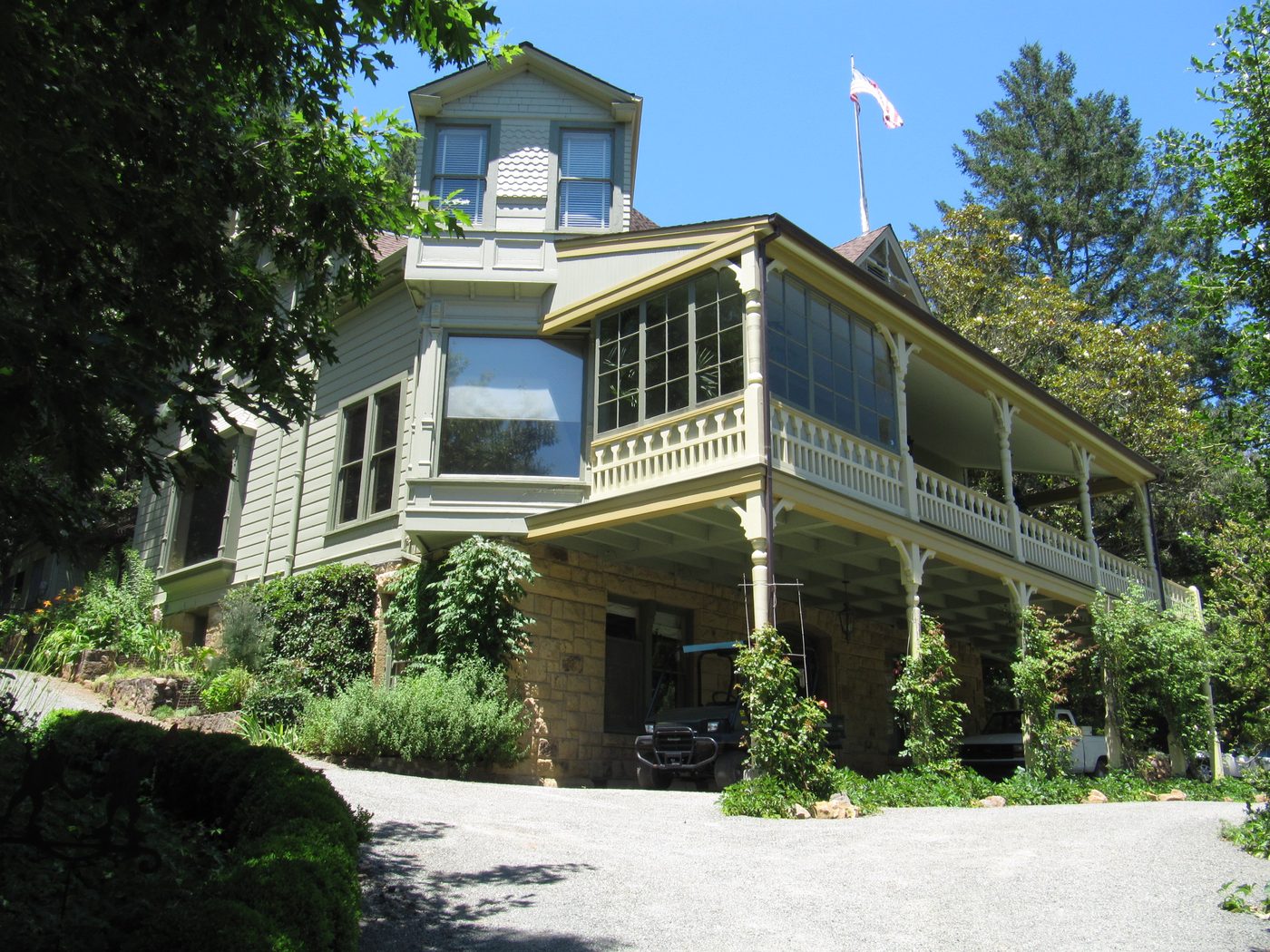The historic Schramsberg estate in Calistoga, Napa Valley