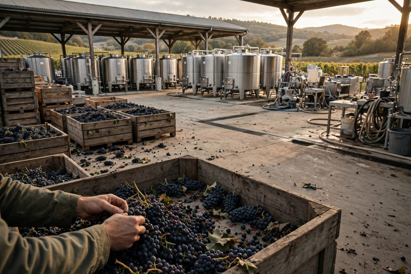 TWF Winemaking Crushcamp at The Wine Foundry